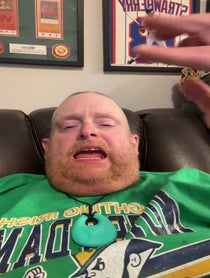 Poster for Birthday video from Frank The Tank
