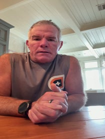 Poster for Birthday video from Brett Favre