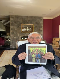 Poster for Mother's Day video from Jamie Farr