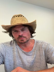 Poster for Birthday video from Ian Somerhalder