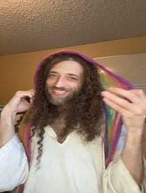 Poster for Birthday video from Gay Jesus