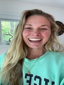 Poster for Mother's Day video from Jessie Diggins