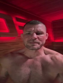 Poster for Pep Talk video from Michael Bisping