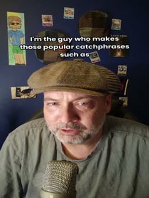Poster for Birthday video from Anthony Spry
