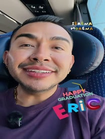 Poster for Graduation video from Serena Morena