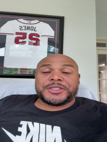 Poster for Birthday video from Andruw Jones
