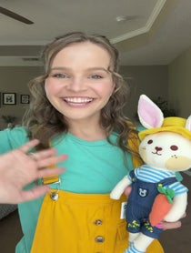 Poster for Birthday video from Silly Miss Lily