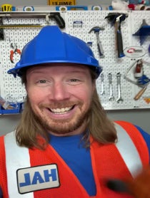 Poster for Birthday video from Handyman Hal