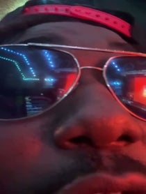 Poster for Birthday video from Kanye East