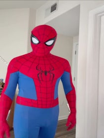 Poster for Birthday video from Spiderman