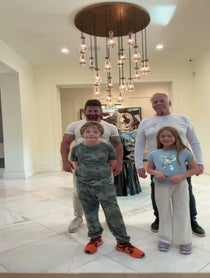 Poster for Birthday video from Our3Dads