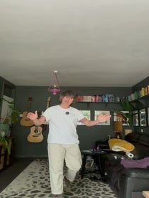 Poster for Birthday video from Danny Lyer
