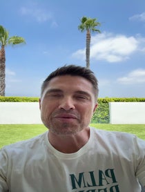 Poster for Birthday video from Eric Winter