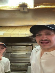 Poster for Birthday video from Vinnie's Pizzeria