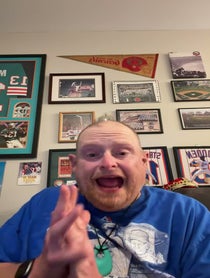 Poster for Pep Talk video from Frank The Tank