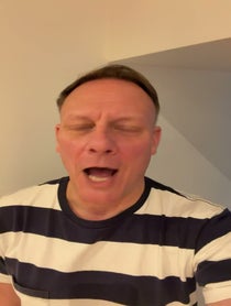 Poster for Birthday video from Antony Cotton
