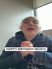 Poster for Birthday video from sidelinewithsarah