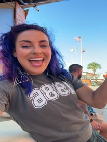 Poster for Birthday video from Cara Maria