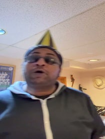 Poster for Birthday video from Anthony Samaroo
