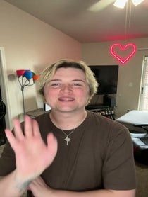 Poster for Pep Talk video from The Real Clay Baby aka Clay Baker aka ClayBaby