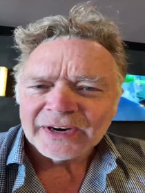 Poster for Birthday video from John Schneider