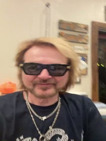 Poster for Birthday video from Rikki Rockett