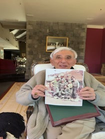 Poster for Birthday video from Jamie Farr