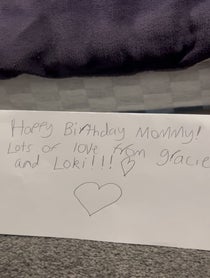 Poster for Birthday video from Lokitheweenie