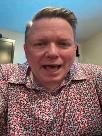 Poster for Birthday video from Jim Harold