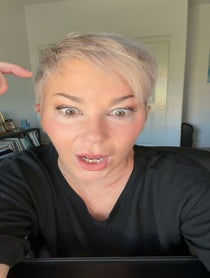 Poster for Birthday video from Kim Rhodes