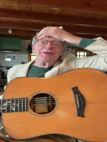 Poster for Birthday video from Livingston Taylor