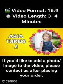 Poster for Intro video video from Ms Rachel Birthday Video Parode