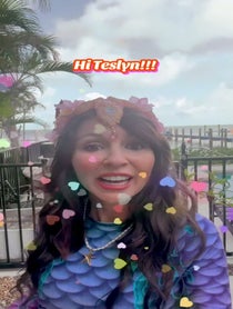 Poster for Birthday video from Mermaid Elise