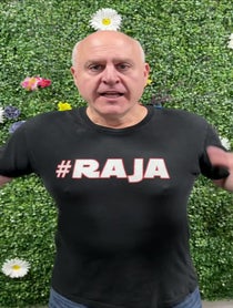 Poster for Pep Talk video from The Raja