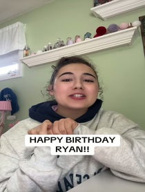 Poster for Birthday video from sidelinewithsarah