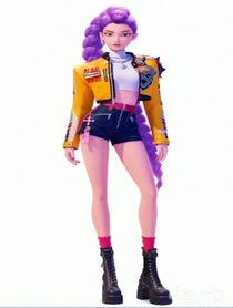 Poster for Birthday video from K-Pop Demon Hunters Huntr/x