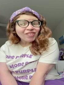 Poster for Birthday video from Megan Bellve