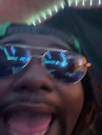 Poster for Birthday video from Kanye East