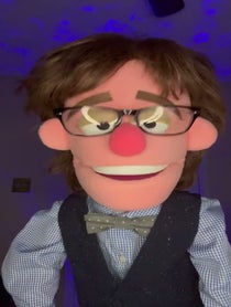 Poster for Birthday video from Singing Telegram Sam