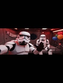 Poster for Birthday video from Stormtrooper Adventures