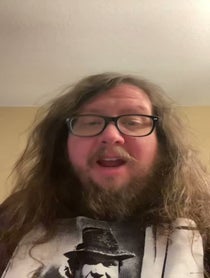 Poster for Birthday video from Bacon Nate Townsend