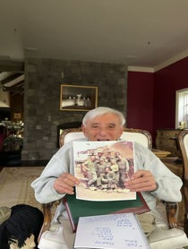 Poster for Birthday video from Jamie Farr