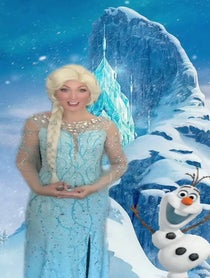 Poster for Get well soon video from Queen Elsa (and many more)