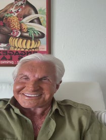 Poster for Birthday video from George Hamilton