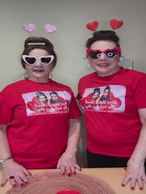 Poster for Valentine's Day video from Patty And Patty