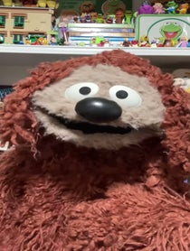 Poster for Birthday video from The Muppets (Kermit, Fozzie, Gonzo) IMPERSONATION