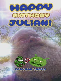 Poster for Birthday video from Craygar