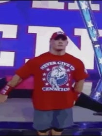 Poster for Holiday video from John Cena Parody