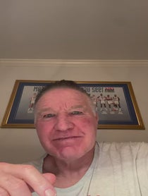 Poster for Birthday video from Chris Mullin