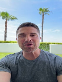 Poster for Birthday video from Eric Winter